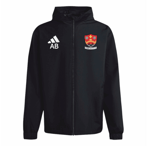 adidas Entrada 26 Hooded All-Weather Jacket - Cambridge City Managers